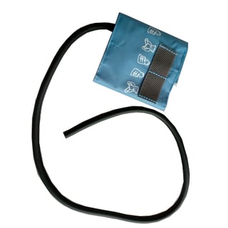 Braçadeira para tensiómetro Riester pediátrico sem latex em cor azul. Especial para crianças - 35,5 x 10 cm (modelos disponíveis)