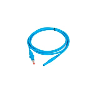Cabo resistivo com conector macho de 4mm para elétrodos miofasciales: compatível com Diacare 5000 e Globus Beauty 6000