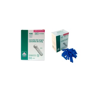 Pack de 100 Lancetas 23G para o dispositivo Lactate Scout