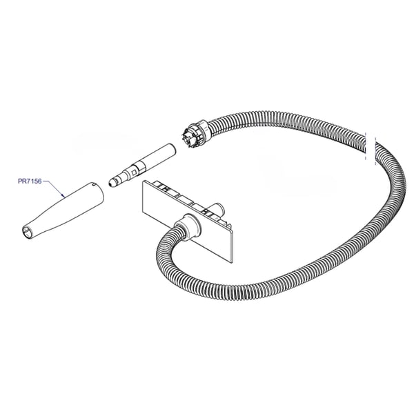 Corpo externo de plástico do manipulador para micromotor Mariotti Vortix 3