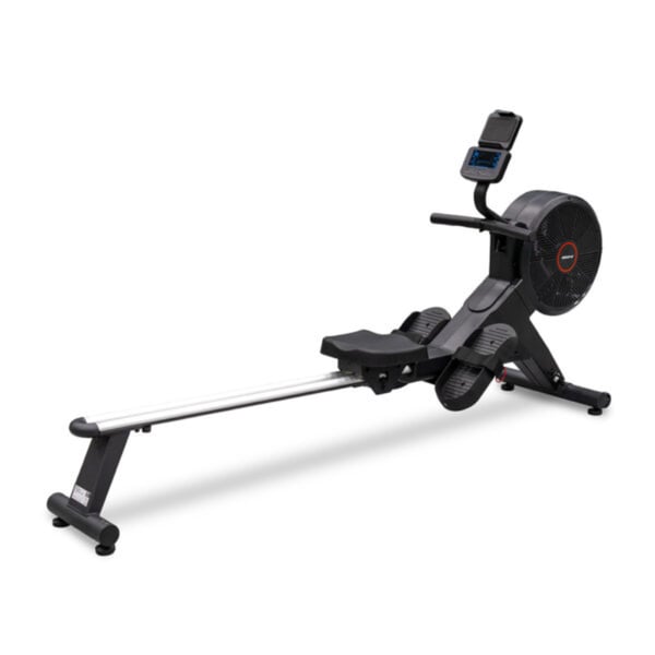 Máquina de remo de uso doméstico: BH Fitness i.Hudson R325 com sistema de resistência combinada de ar e magnética