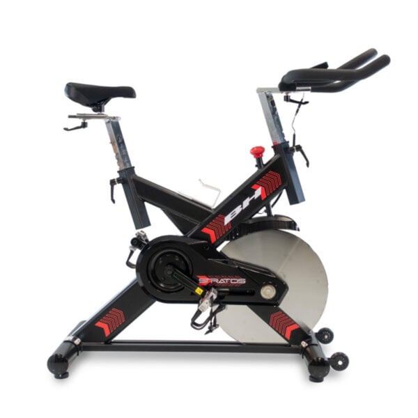 Bicicleta estática magnética para uso doméstico regular: BH Fitness Stratos H9178B com programas de treinamento