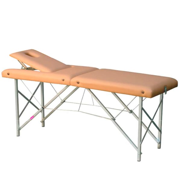 Marquesa plegable de alumínio, dois corpos e altura fixa Kinefis Tisza 182 x 62