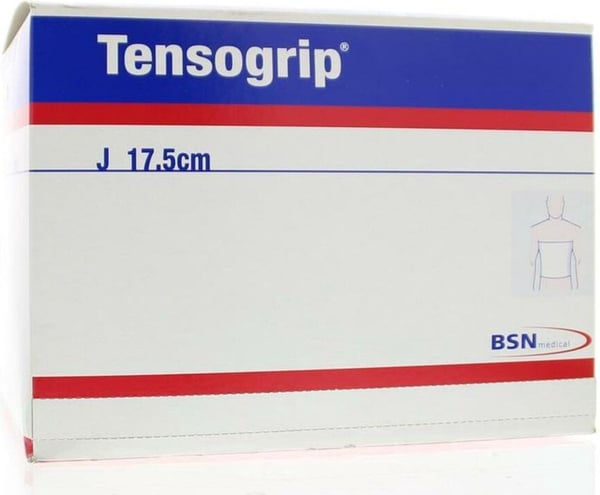 Tensogrip J Pernas Grossas: Ligadura Tubular Compresiva com algodão (17,5 cm x 10 metros)