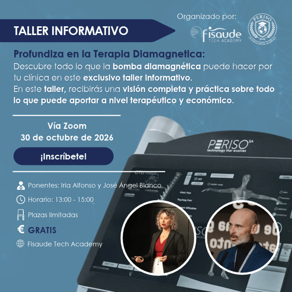 OFICINA INFORMATIVA: Aprofunda na Terapia Diamagnetica. Visão completa e prática sobretudo o que pode contribuir a nível terapêutico e económico - VIA ZOOM- 30 outubro de 2026
