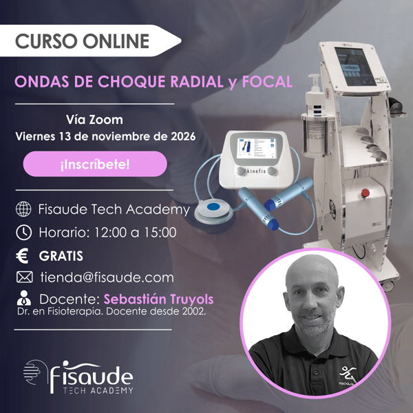 Curso de ondas de choque radial e focal - Via Zoom - Sexta-feira 13 de novembro de 2026