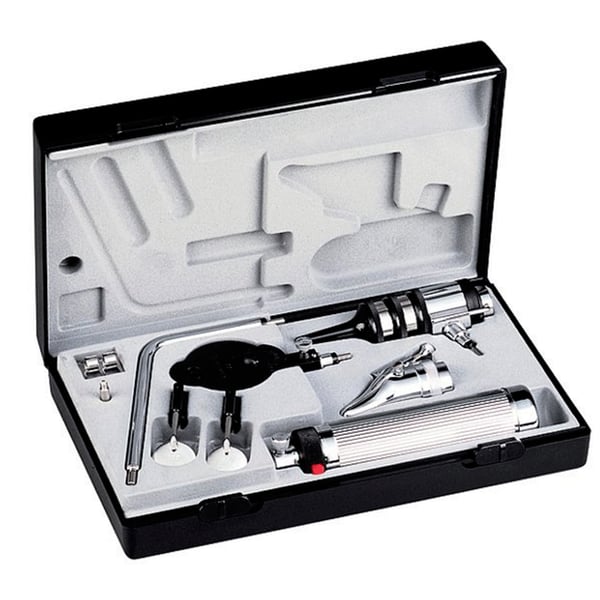 Conjunto Riester Econom Vac. 2,7V / XL 2,5V, comando para pilhas tipo C com reostato