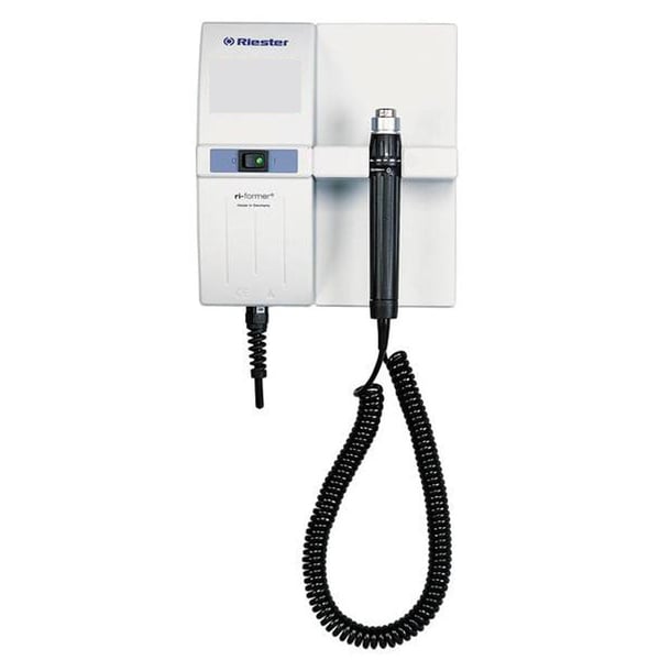 Unidade de diagnóstico de parede Riester ri-former um cabo 3,5 V / 230 V, sem relógio