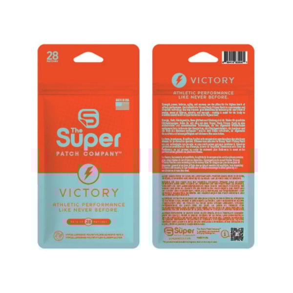 Victory Super Patch - Pacote de 28 parches: Estimulação vibrotáctil que pode melhorar a energia, o equilíbrio, a resistência e a força