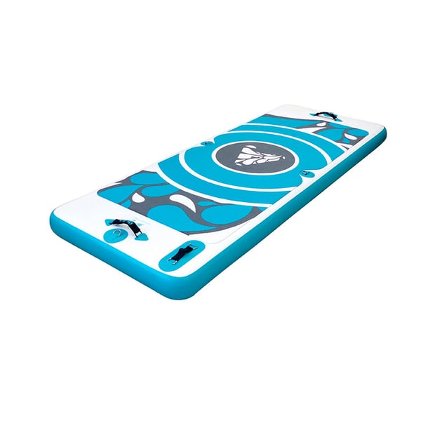 AquaFitMat: step aquático flutuante para praticar fitness e yoga na água