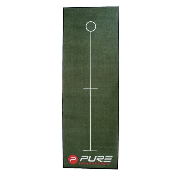 Tapete Lançamento Golfe Pure2Improve: Simula as condições reais de putting green