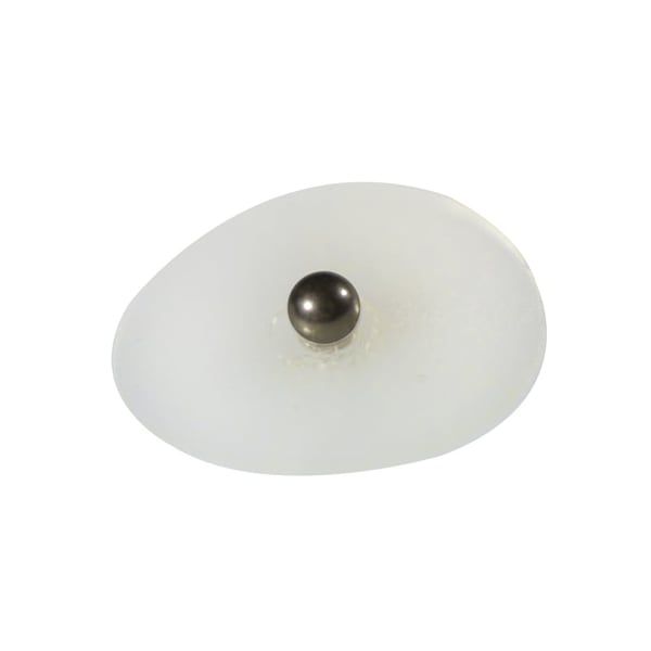 Bolinhas para auriculoterapia de titanio com adesivo transparente (200 unidades)