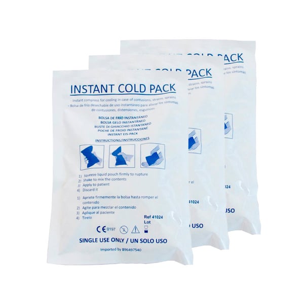 Pack 25 Unidades - Saca de frio instantâneo (20 cm x 13 cm)