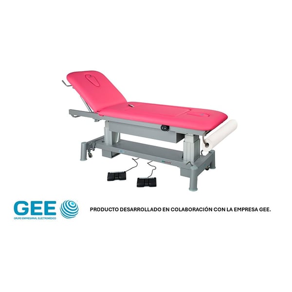 Marquesa elétrica para pessoas com abdómen pronunciado: conforto e ergonomía para fisioterapia e massagems