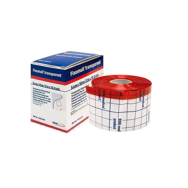 Fixomull: Lâmina autocolante transparente