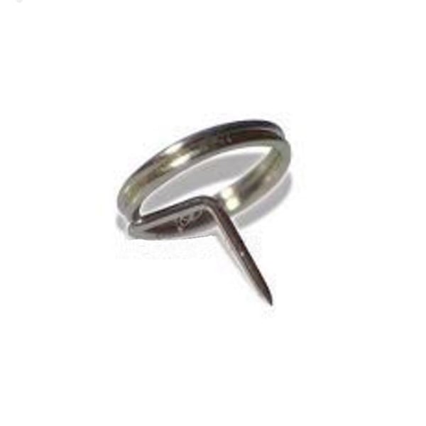 Chincheta auriculoterapia Chinesa de aço sem adesivo (4x2 mm)