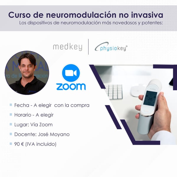 CURSO DE NEUROMODULACIÓN COM MEDKEY E PHYSIOKEY - VIA ZOOM - ELEGE - DATA