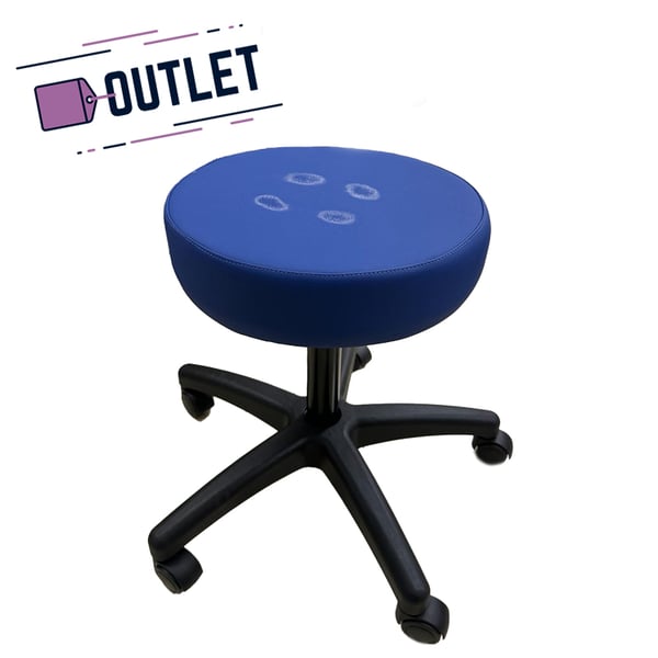 Banco baixo Kinefis Economy: Altura de 44 - 57 cm (azul marinho) - OUTLET
