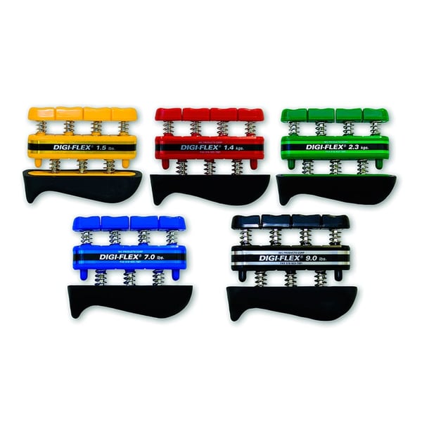 Ejercitador de dedos Digiflex: desenvolve a fortaleza da mão e o antebrazo