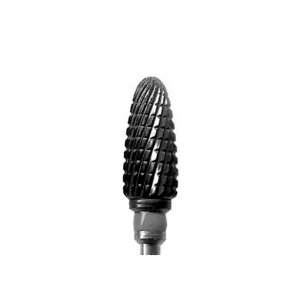 Fresa fabricada em carburo de Tungsteno MC 251QF (060): Abrasão Grossa. Ideal para o desbaste forte e agressivo de unhas