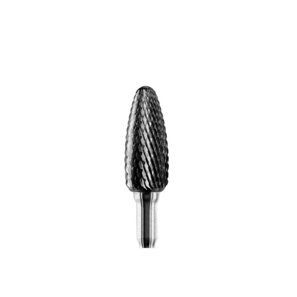 Fresa fabricada em carburo de Tungsteno L -Type Canhotos 425X (060): Abrasão Média. Ideal para o desbaste de unhas