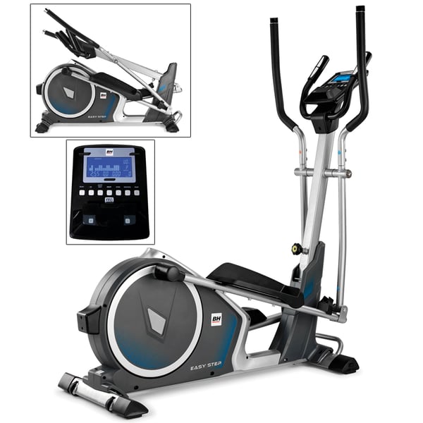 Bicicleta elíptica i.Easystep Dual BH Fitness: Equipada com tecnologia i.Concept e Dual Kit