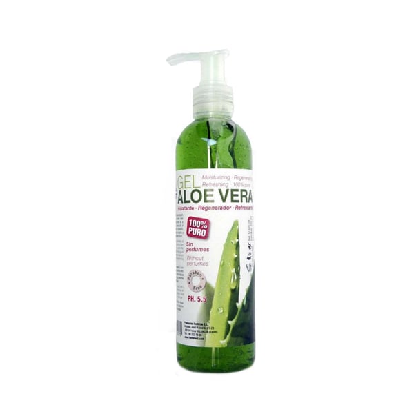 Gel Aloé vera Puro 250 ml: hidratante, regenerador e refrescante
