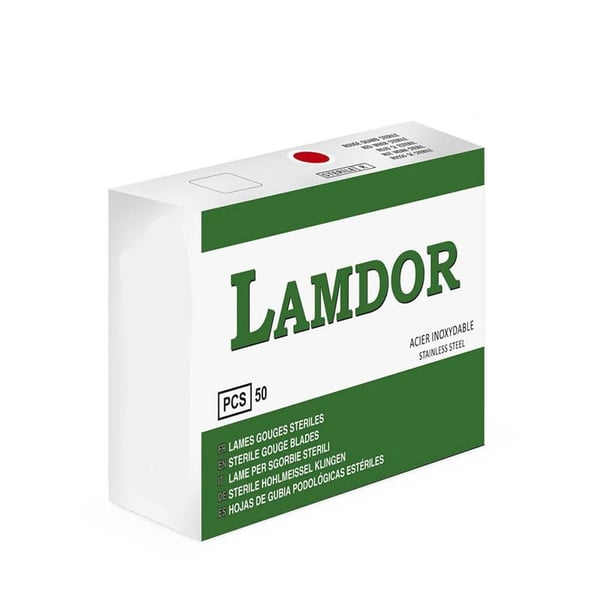 Goivas Estéreis Lamdor de Aço Inoxidável (tamanhos disponíveis)