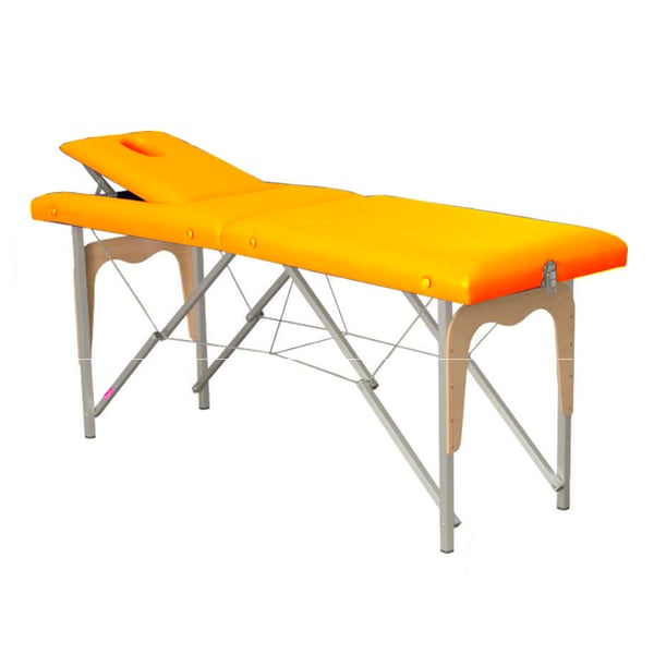 Marquesa plegable de alumínio, dois corpos e altura fixa Kinefis Moscova 182 x 62