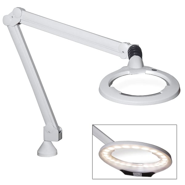 Candeeiro Lupa Circus LED 10W com 3,5 acréscimos: Ideal para trabalhos exigentes