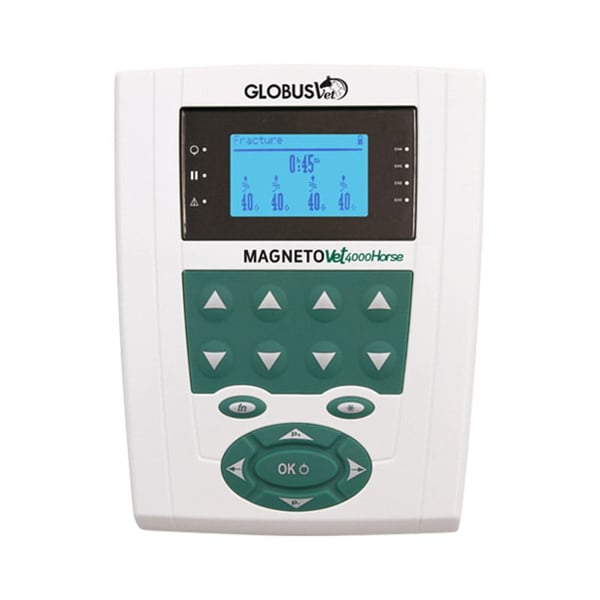 MagnetoVet 4000 Horse Pró: Terapia de Magnetoterapia para Cavalos (cobertor e cobre pescoço com solenoides incluídos)