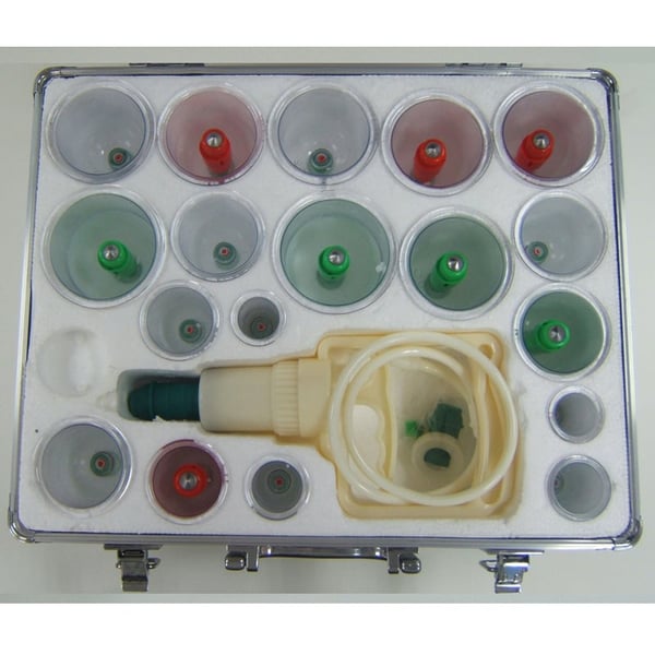 Maletín de Ventosas (18 Ventosas + Pistola)