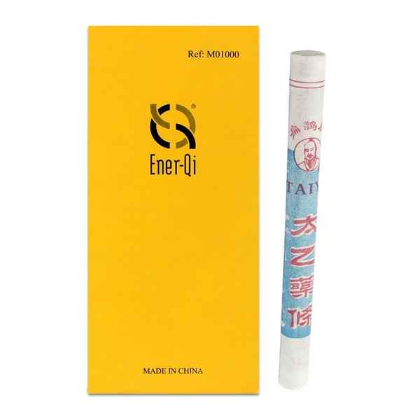 Moxa em charuto de mistura com fumaça Tai yi Ener-Qi (10 unidades): Ideal para moxibustión indireta