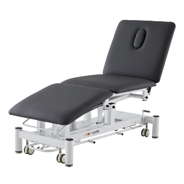 Marquesa Elétrica Brom Coinfycare: Três Corpos, Com Altura Ajustable, Respaldo Regulable e Desenho Ergonómico para Estética e Fisioterapia
