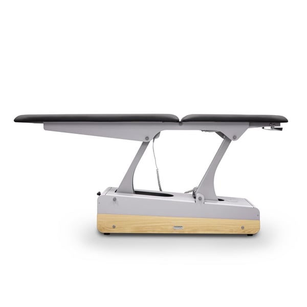 Marquesa elétrica SWOP 2L Starter Massage: multidisciplinar, estofado sem costuras, motor para regular altura e rodas escamoteables... Todoterreno e polivalente