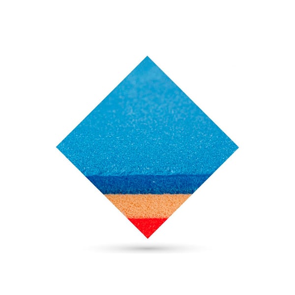 Podialene Tri-densidade azul 9mm