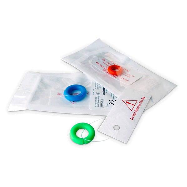 Torniquete circular verde grande (anel circular tourni-cot): pack de 5 unidades