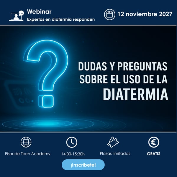 WEBINAR: Experientes em Diatermia respondem - Via Zoom - 12 novembro 2027