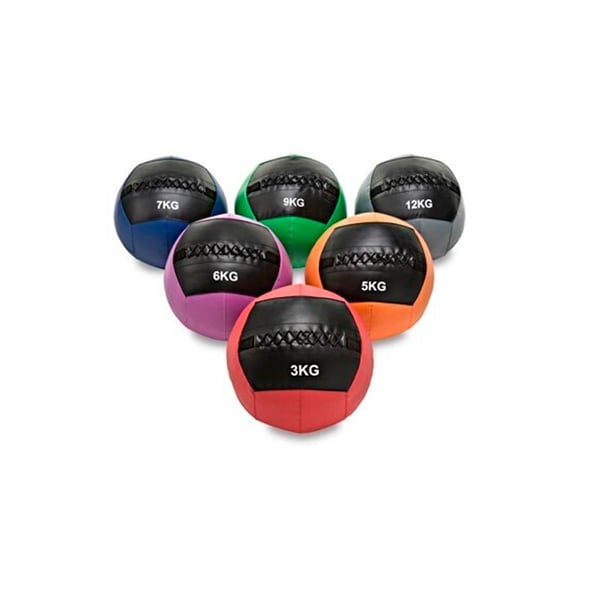 Bola Medicinal Wall Balls Kinefis: Bolas com peso e agarres para treinamento funcional