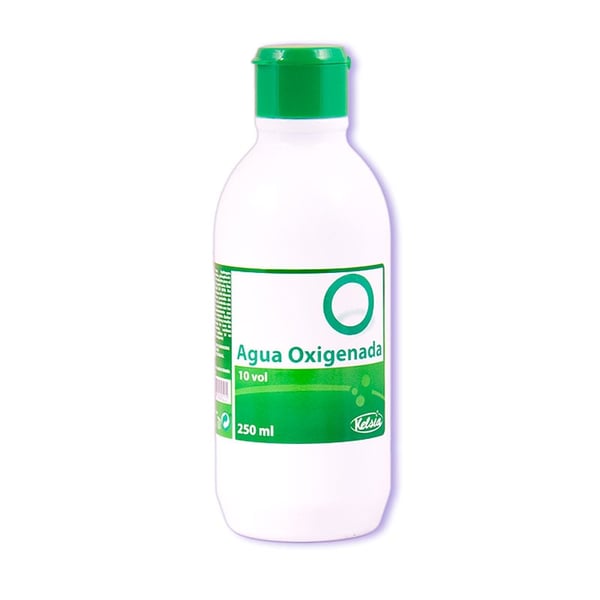 Água oxigenada de 10 volumes - 250 ml (3%)