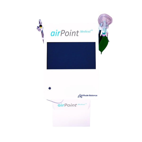 Airpoint® Medical (Altitude Balanço). Equipa de Terapia de Hipoxia-Hiperoxia Intermitente (IHHT). Dispositivo Médico Certificado Classe IIa (MDR 2017/745)