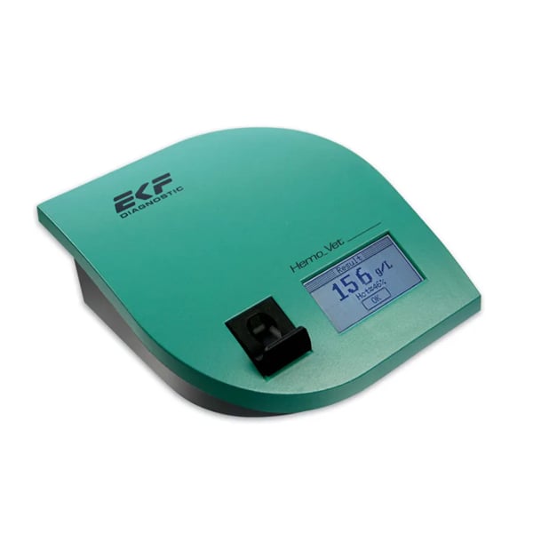 Analisador Hemo VET para medicina veterinária: Determina o valor do hematocrito e a hemoglobina