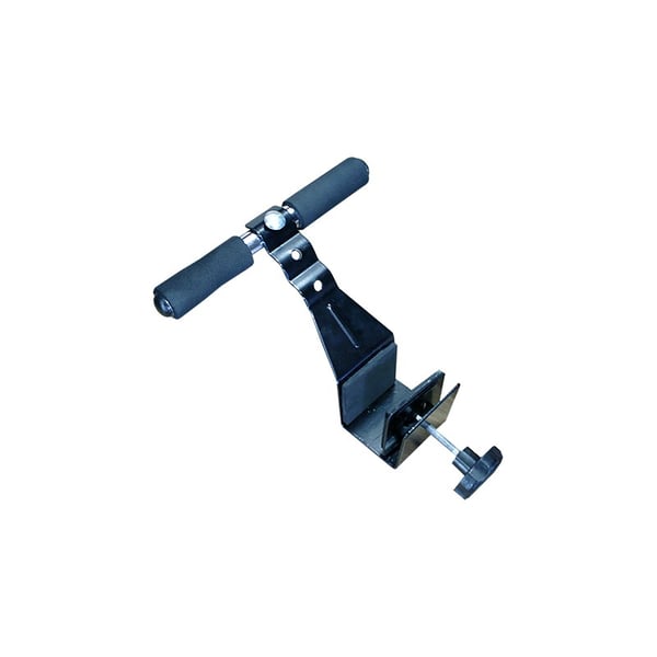 Apoio metálico para realizar abdominais