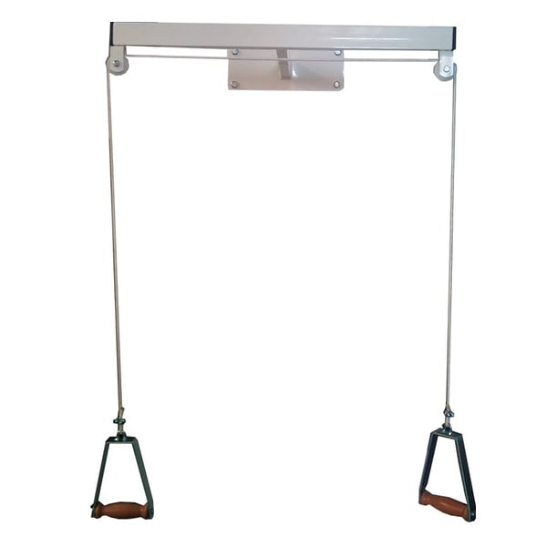 Jogo de autopasivos paralelos a parede para exercícios com as extremidades