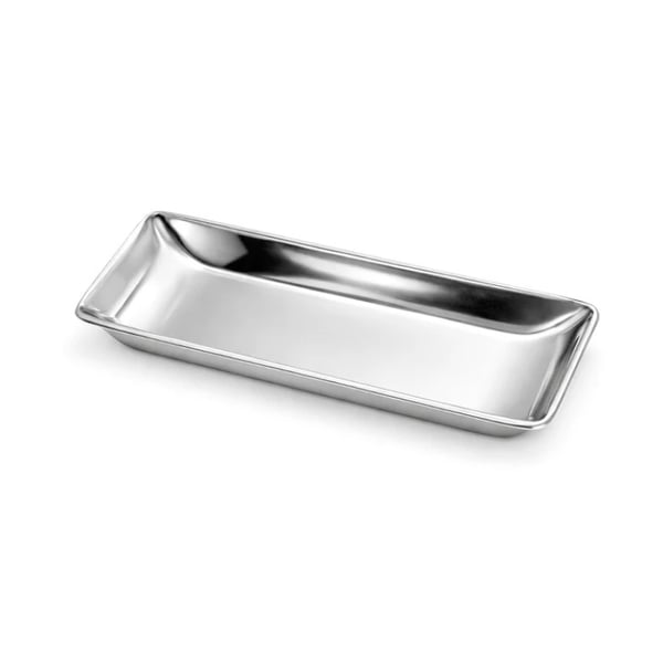 Bandeja de Aço Inoxidável Grande para Agulhas 6,6 x 13,8 cm: Instrumental de acupuntura