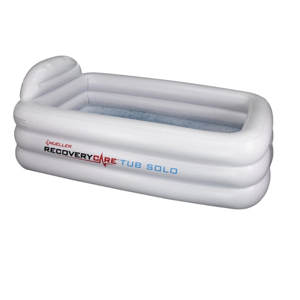 Bañera de Gelo Inflable Portátil para Crioterapia Individual Mueller RecoveryTub Só Complete Kit