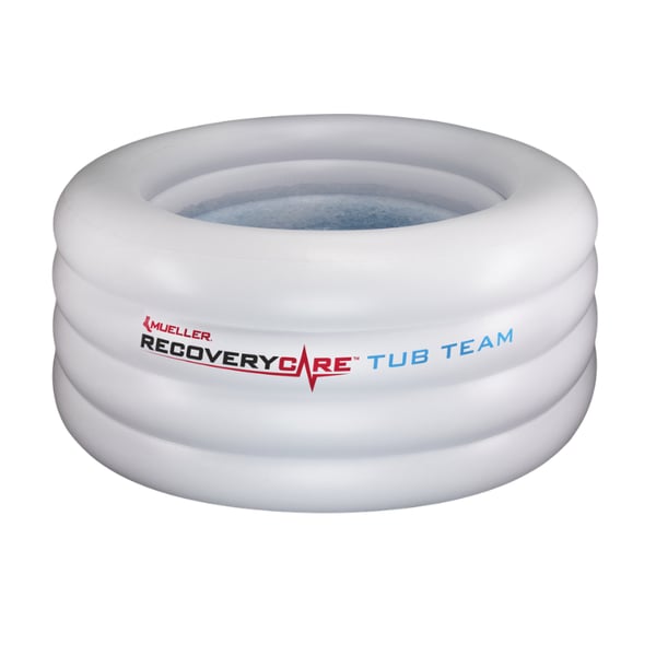 Bañera de Gelo Inflable Portátil para Crioterapia para equipas Mueller RecoveryTub Team Complete Kit