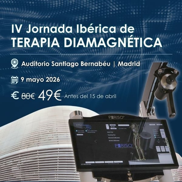 IV Jornada Ibéria de Terapia Diamagnética (Espanha e Portugal) - 9 maio 2026 - Auditório Santiago Bernabéu - PRESENCIAL - MADRID
