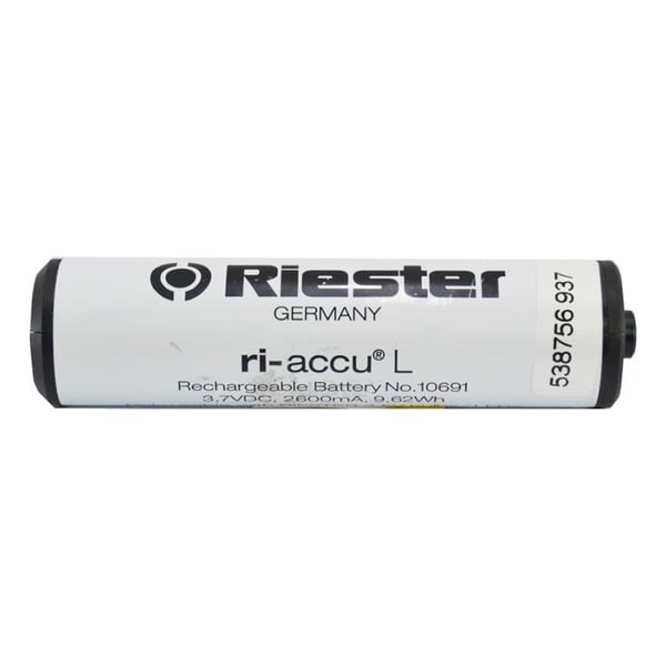 Bateria de iões de litio 3,5 V Riester ri-accu L para cabo de baterias Tipo C e ri-charger