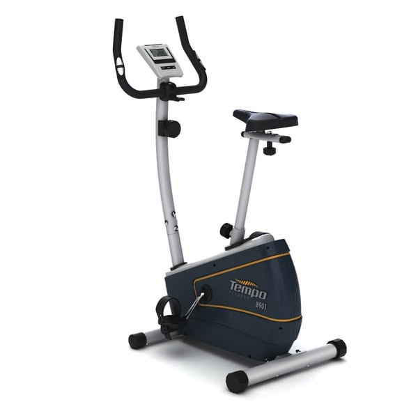 Bicicleta estática vertical Horizon Fitness Tempo B901: com 8 níveis de resistência e um disco de inércia de 6.5 kg